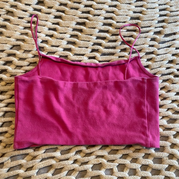 KITH pink cropped tank top - Picture 2 of 3